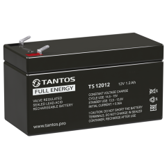 TS 12012 ∙ Аккумулятор 12В 1,2 А∙ч Tantos Аккумуляторная батарея