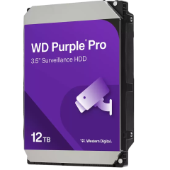 Жесткий диск HDD WD SATA3 12Tb Purple 7200RPM 512Mb (replacement WD121PURP, WD121PURZ)