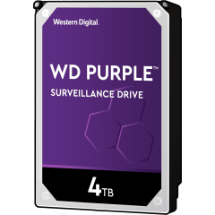 Жесткий диск HDD WD SATA3 4Tb Purple Video 64Mb 1 year warranty