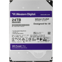 Жесткий диск HDD WD SATA3 24Tb Purple Pro 7200 512Mb (replacement ST20000VE003, WD181PURP, WD221PURP, ST24000VE002, ST24000DM001)