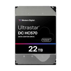 Жесткий диск HDD WD SATA Server 22Tb Ultrastar DC HC570 7200 6Gb/s 512MB (replacement MG10AFA22TE, WUH722020CLE604, WUH722020BLE604, WUH722020BLE6L4)