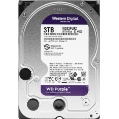 Жесткий диск WD SATA-III 3TB WD33PURZ Surveillance Purple (5400rpm) 256Mb 3.5" [WD33PURZ]