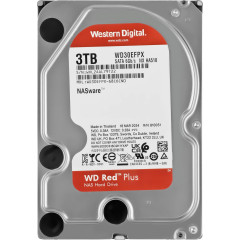 Жесткий диск WD SATA-III 3TB WD30EFPX NAS Red Plus (5400rpm) 256Mb 3.5" [WD30EFPX]