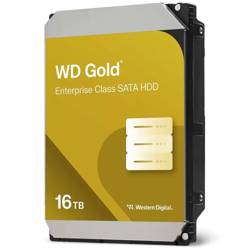 Жесткий диск WD SATA-III 16Tb WD161KRYZ Server Gold (7200rpm) 512Mb 3.5" 
