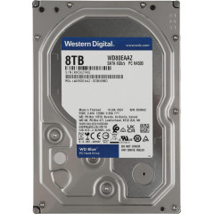 Жесткий диск WD SATA-III 8TB WD80EAAZ Desktop Blue (5640rpm) 256Mb 3.5" [WD80EAAZ]