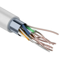 Кабель FTP 4PR x0,48 Standard (Cu) CAT5E PVC серый 305м Tantos Tantos Кабель витая пара
