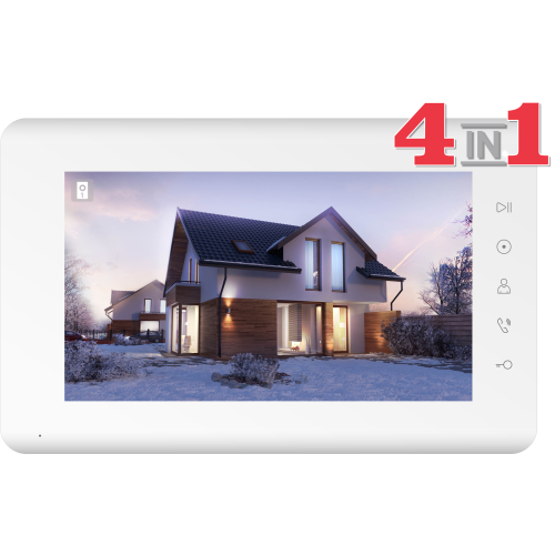 Mia HD (White) - 4 Tantos Монитор видеодомофона