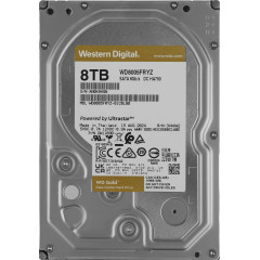 Жесткий диск WD SATA-III 8TB WD8005FRYZ Server Gold 512E (7200rpm) 256Mb 3.5" [WD8005FRYZ]
