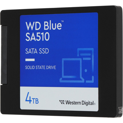 Твердотельный накопитель WD S SATA-III 4TB WDS400T3B0A Blue SA510 2.5" 