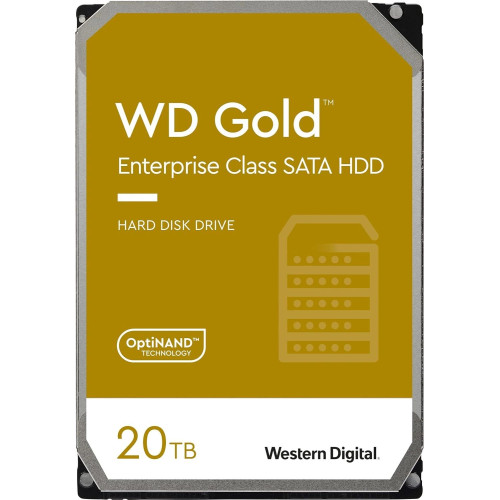 Жесткий диск WD SATA-III 20TB WD202KRYZ Server Gold 512E (7200rpm) 512Mb 3.5" 