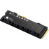Твердотельный накопитель WD SSD Black SN850X, 2000GB, M.2(22x80mm), NVMe, PCIe 4.0 x4, 3D TLC, R/W 7300/6600MB/s, IOPs 1 200 000/1 100 000, DRAM buffer 2048MB, TBW 1200, DWPD 0.3, with Heat Spreader (