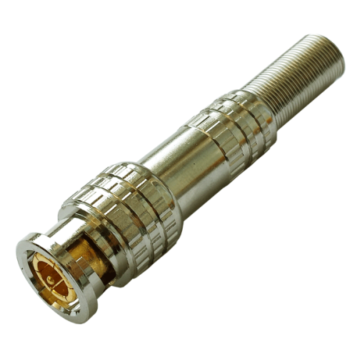 РАЗЪЕМ TS BNC штекер под винт с пружиной, металл Tantos Коннектор