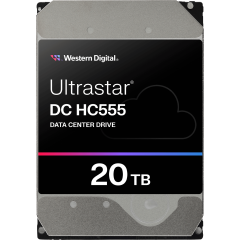 Жесткий диск HDD WD/HGST SATA Server 20Tb Ultrastar HC555 7200 6Gb/s 512MB (replacement WUH722020CLE604, WUH722020BLE604, WUH722020ALE6L4, WUH722020BLE6L4, MG10ACA20TE, ST20000NM007D, ST20000NM002H)