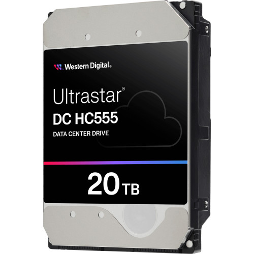 Жесткий диск HDD WD/HGST SATA Server 20Tb Ultrastar HC555 7200 6Gb/s 512MB (replacement WUH722020CLE604, WUH722020BLE604, WUH722020ALE6L4, WUH722020BLE6L4, MG10ACA20TE, ST20000NM007D, ST20000NM002H)