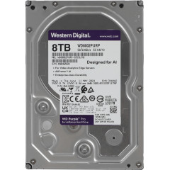 Жесткий диск WD SATA-III 8TB WD8002PURP Surveillance Purple Pro (7200rpm) 256Mb 3.5" [WD8002PURP]
